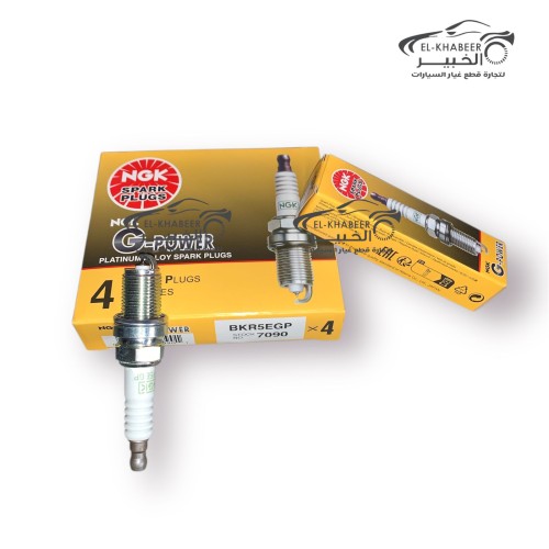 طقم بوجيهات بلاتينيوم يابانى شمعة واحدة مقاس 16 NGK  كود (7090)